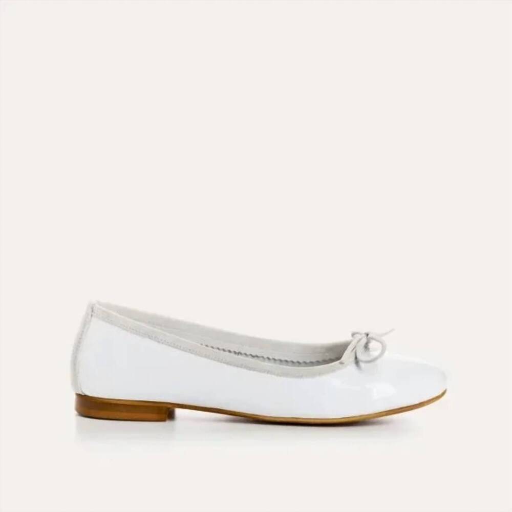 NEW REQINS women's carmen vernis shoes in blanc